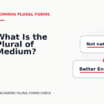 What Is the Plural of Medium?