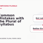 Common Mistakes with the Plural of Syllabus